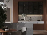Кварцевый агломерат Calacatta Venato
